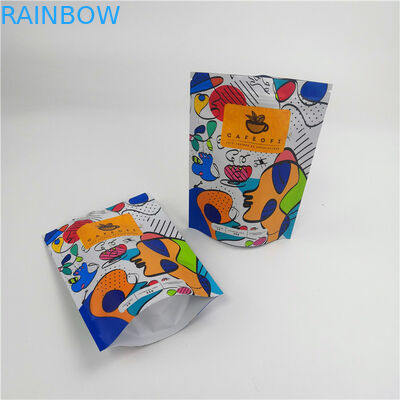 스낵 식품 패키징 테플론제 백 / 견과류 패키징 테플론제 백 / 플라스틱 커피 초콜릿 우유 분유 지퍼는 팁을 견딥니다