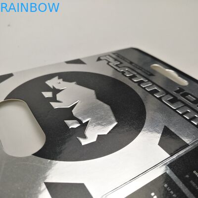 광택면 9x12cm 라이노 캡슐 물집 종이 카드