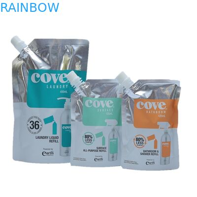 유동적 살균제는 도이팩 스탠딩 파우치 세제 샴푸 세탁 팁을 견딥니다