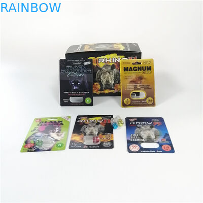 향상은 350g 코뿔소 69 3D 기포 카드 플라스틱을 필로 만듭니다