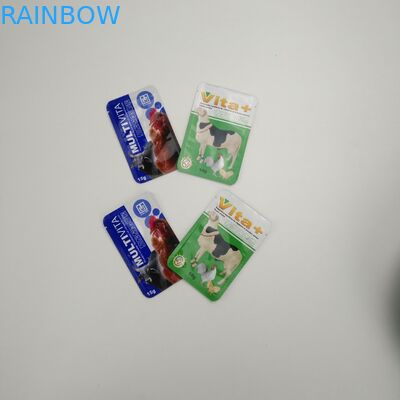 소를 위한 봉투 식품 등급 진공 씰러 봉투를 패키징하는 먹이를 공급하는 맞춘 인쇄된 재밀봉할 수 있는 마일라 플라스틱 닭
