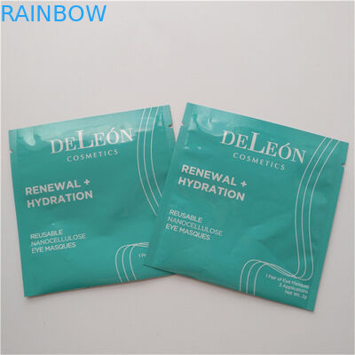 광택이 없는 알루미늄 작은 샤쉐 삼펠 패키징 테플론제 백은 보따리를 꾸리는 샘플에 크림을 넣습니다