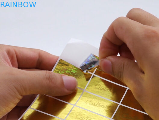 전문자필 60 마이크 장식적 스티커 점착성 라벨 UV CYMK