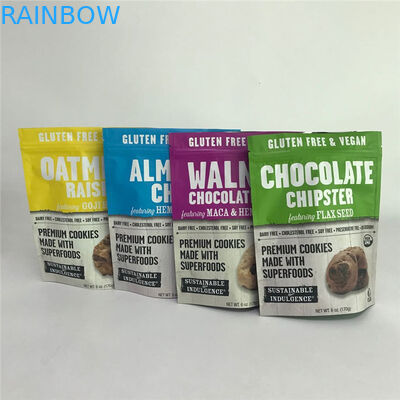 재밀봉할 수 있는 매트 알루미늄 호일을 출력하는 디지털은 가방을 패키징하는 가방 식품을 견딥니다