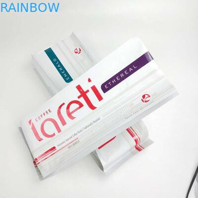 커피 콩을 위한 알루미늄 호일 밸브와 맞춘 재밀봉할 수 있는 매트 막 측 거싯대가 팁을 패키징합니다