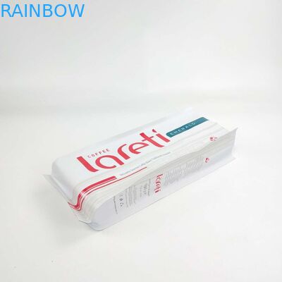 커피 콩을 위한 알루미늄 호일 밸브와 맞춘 재밀봉할 수 있는 매트 막 측 거싯대가 팁을 패키징합니다