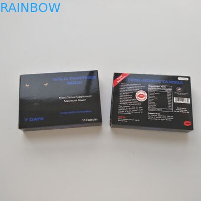 박스를 패키징하는 맞춘 인쇄된 하얀 카드 백서 의료 서비스 알약