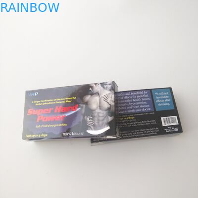 박스를 패키징하는 맞춘 인쇄된 하얀 카드 백서 의료 서비스 알약