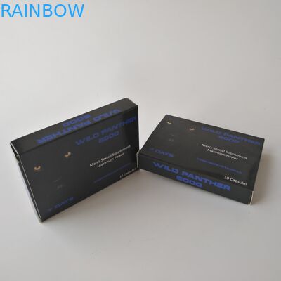 박스를 패키징하는 맞춘 인쇄된 하얀 카드 백서 의료 서비스 알약