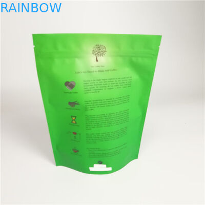 지퍼와 가방을 패키징하는 재활용할 수 있는 커피를 견디는 식품 등급