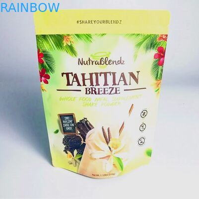 Custom Accepted Snack Packaging Bags with Zipper Aluminum Foil Pouch