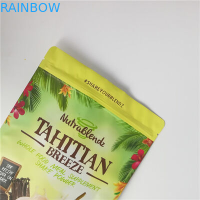 Custom Accepted Snack Packaging Bags with Zipper Aluminum Foil Pouch