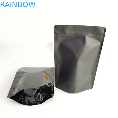 지퍼와 팁 위로 광택이 없거나 광택이 나는 알루미늄 호일 맞춘 용인된 입지