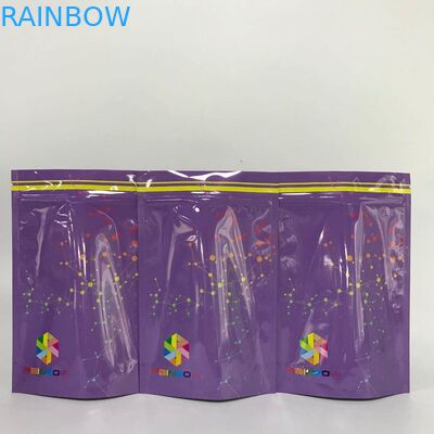 봉인한 광택이 나는 알루미늄 호일 주문 제작된 마일라 가방을 가열시키세요