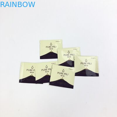 견본 포장을 위한 맞춘 인쇄된 알루미늄 호일 3 옆 봉인한 화장용 샤쉐