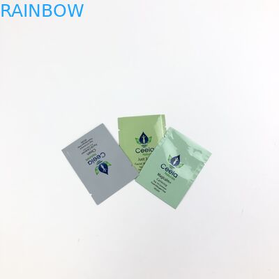 머리카락 고리 밴드 패키징 테플론제 백 작은 플라스틱 보석류 투명한 플래트 파우치