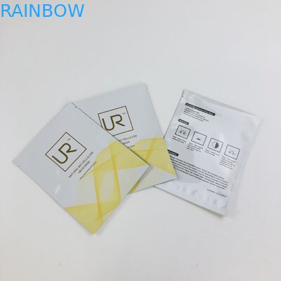 맞춘 재밀봉할 수 있는 3 측면 평평한 마일라 얼어붙은 플라스틱 집록 로션 크림 샤쉐 에어백