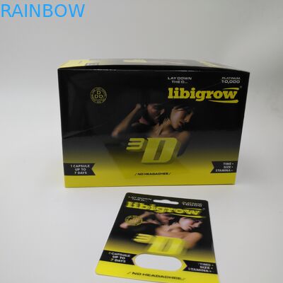 패키징하는 정제 캡슐을 위한 주문 제작된 매그넘 종이 카드 파파에르 박스