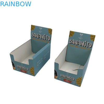 캔디 폭탄 공간 정비 병을 위한 350g 두께 하얀 마분지와 맞춘 매트 영화 UV는 백서 박스 포장을 드러냅니다