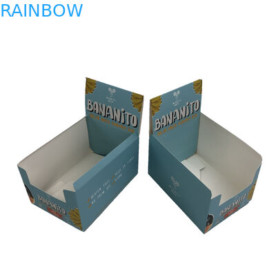 캔디 폭탄 공간 정비 병을 위한 350g 두께 하얀 마분지와 맞춘 매트 영화 UV는 백서 박스 포장을 드러냅니다