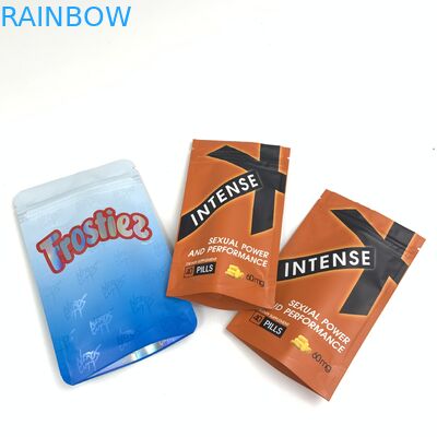 알루미늄 샤쉐 베이비 푸드 파우치 포장을 위한 지퍼와 팁 위로 맞춘 재밀봉할 수 있는 입지