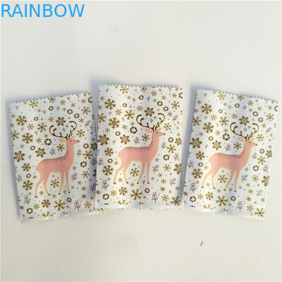 들쭉날쭉한 에지와 MOPP CMYK 150 마이크론 스낵 바 패키징 테플론제 백