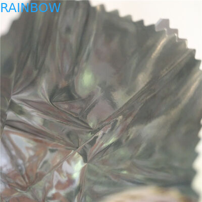 들쭉날쭉한 에지와 MOPP CMYK 150 마이크론 스낵 바 패키징 테플론제 백