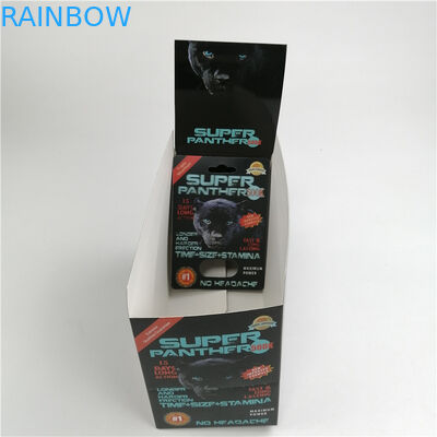 Male Enhancement Pills Rhino 3d Sex Pill Packaging Blister Card 600k 700k Lenticular Card