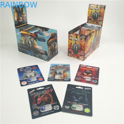 캡슐스 코뿔소 7 3D 50000 200 마이크 3D 기포 카드 CMYK