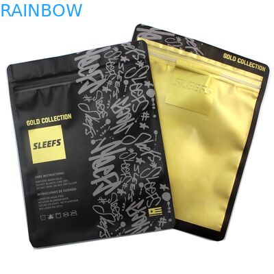 지퍼 티셔츠 지프 잠금 장치 투명한 오프 패키징 의복 폴리 백을 출력하는 프로모셔널 로고