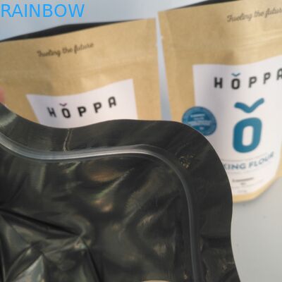 MPET CMYK 커피 콩 패키징 위로 입지는 200 마이크론을 자루에 넣습니다