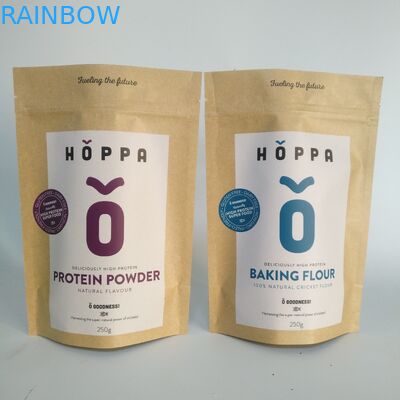 MPET CMYK 커피 콩 패키징 위로 입지는 200 마이크론을 자루에 넣습니다