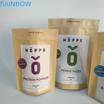 MPET CMYK 커피 콩 패키징 위로 입지는 200 마이크론을 자루에 넣습니다