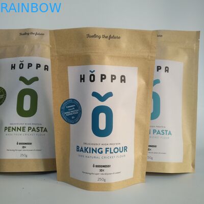 MPET CMYK 커피 콩 패키징 위로 입지는 200 마이크론을 자루에 넣습니다