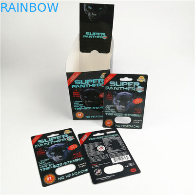 디스플레이 용지함과 코뿔소 69 3d 기포 카드 350g 화이트보드