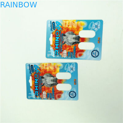 라이노 기포 카드 패키징 350g 화이트보드 남자 향상 캡슐