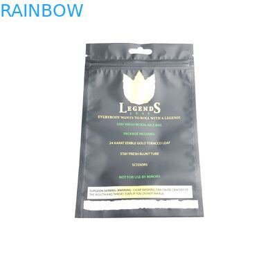 담배 담배를 위한 메트 필름 MOPP VMPET 재밀봉할 수 있는 Zip 잠금 가방