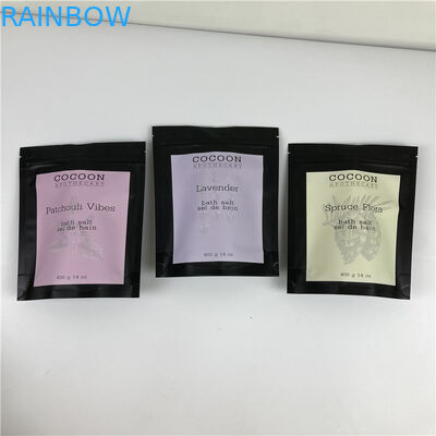 재밀봉할 수 있는 32개 항공 회사 코드 목욕 소금 포일 파우치 포장은 백 / 250g 커피 시체 관목숲 팁을 견딥니다