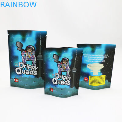 가방을 패키징하는 포일 지퍼 냄새 증명 CMYK 마일라 잡초