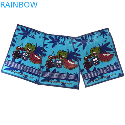 200개 마이크 CBD 검미 캔디 마일라 가방 THC 인도 대마