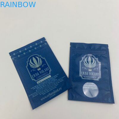 지퍼 VMPE 1500 마이크론 히트 실 담배 가방 18x26cm