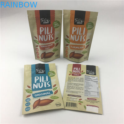 포일은 재밀봉할 수 있는 마일라 지플록식 가방 도이팩 매치아 차를 적층했습니다