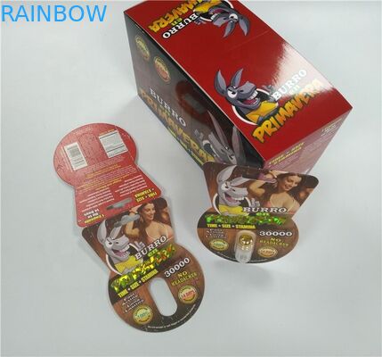 기술을 새기는 SGS 350g 화이트보드 라이노 69개 종이 기포 카드