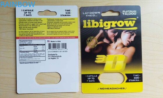 기술을 새기는 SGS 350g 화이트보드 라이노 69개 종이 기포 카드