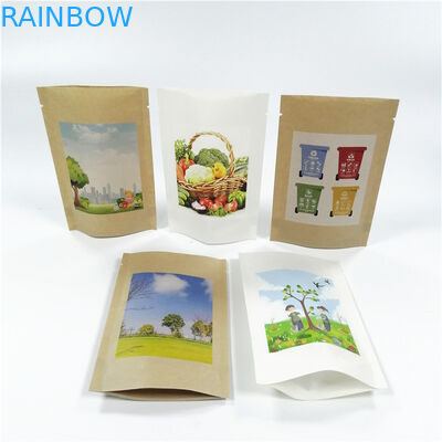 크라프트 지 MOPP VMPET은 지플록식 가방 18x26cm을 견딥니다