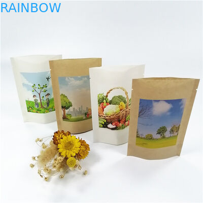 미생물에 의해 분해된 100 미크론 VMPET 크라프트 지 패키징 테플론제 백