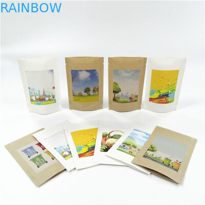 미생물에 의해 분해된 100 미크론 VMPET 크라프트 지 패키징 테플론제 백