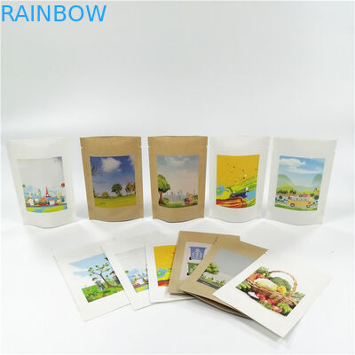 미생물에 의해 분해된 100 미크론 VMPET 크라프트 지 패키징 테플론제 백