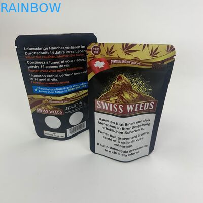 오바마는 마일라 가방을 패키징하여 MPET 7*12CM 잡초 위로 농담합니다