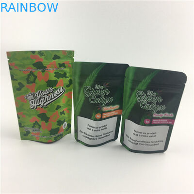 식용인 마일라 금속 박막이 패키징하는 것 파우치에 넣은 커스텀 로고 플라스틱 캔디는 재사용할 수 있어서 인쇄했습니다